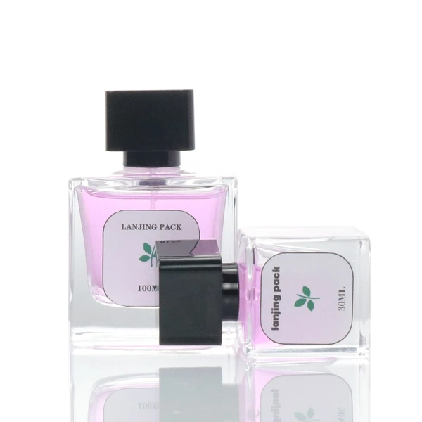 square parfume bottle 50 ml empty rectangular perfume