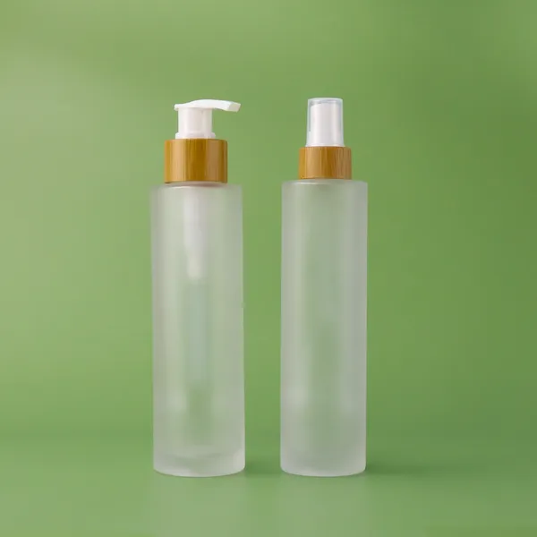 hair oil bottle packaging pump bottles 