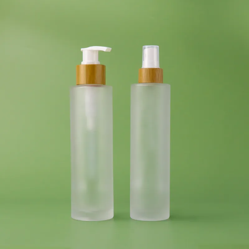 hair oil bottle packaging pump bottles 