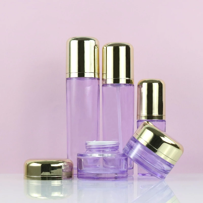 essence emulsion press pump head glass bottle skin care cream lotion