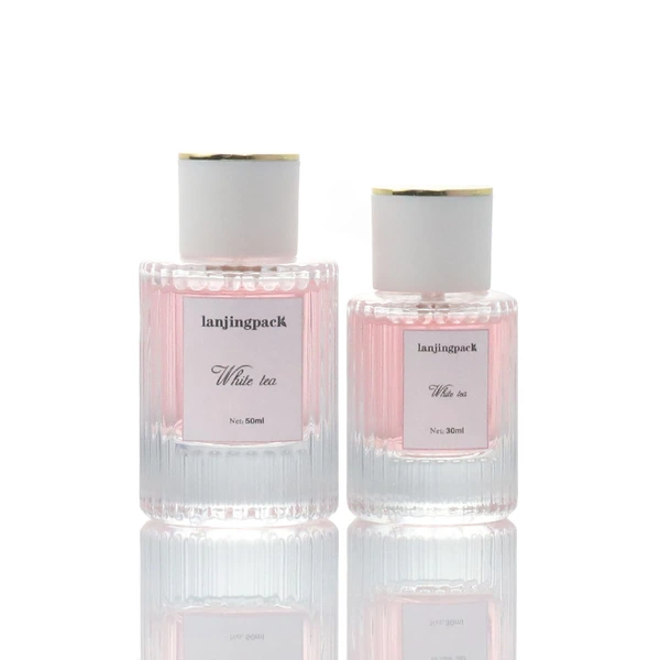 glass cosmetic containers perfume bottle cosmetic packaging