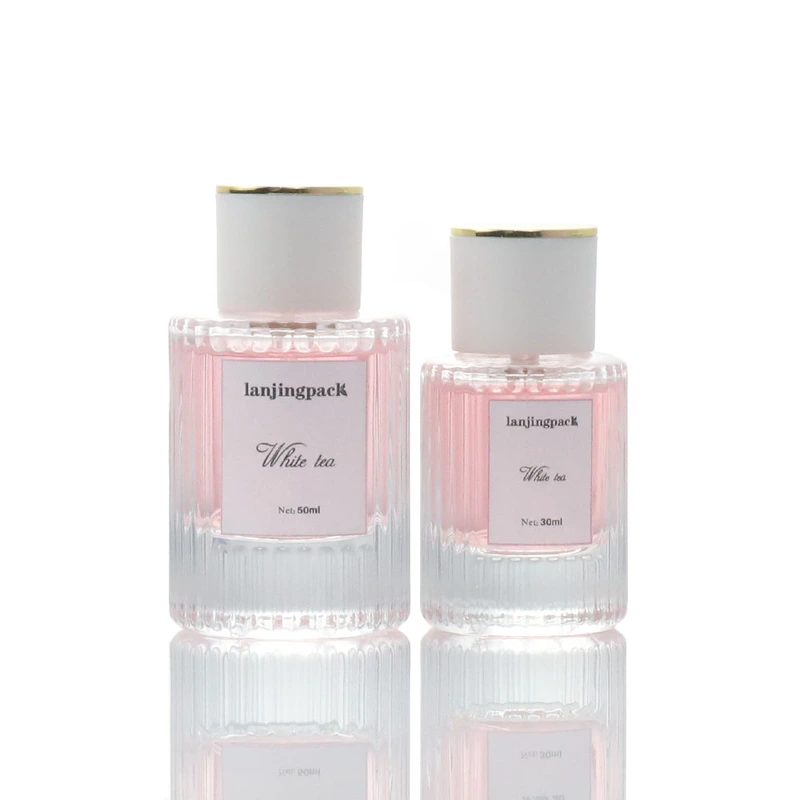 glass cosmetic containers perfume bottle cosmetic packaging