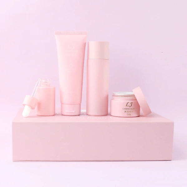 cosmetic packaging custom skin care set packaging paper box  