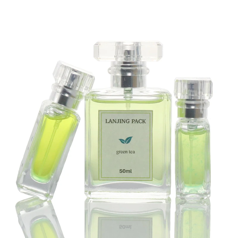 custom made glass perfume bottles square glass perfume bottle