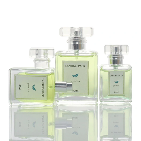 custom made glass perfume bottles square glass perfume bottle