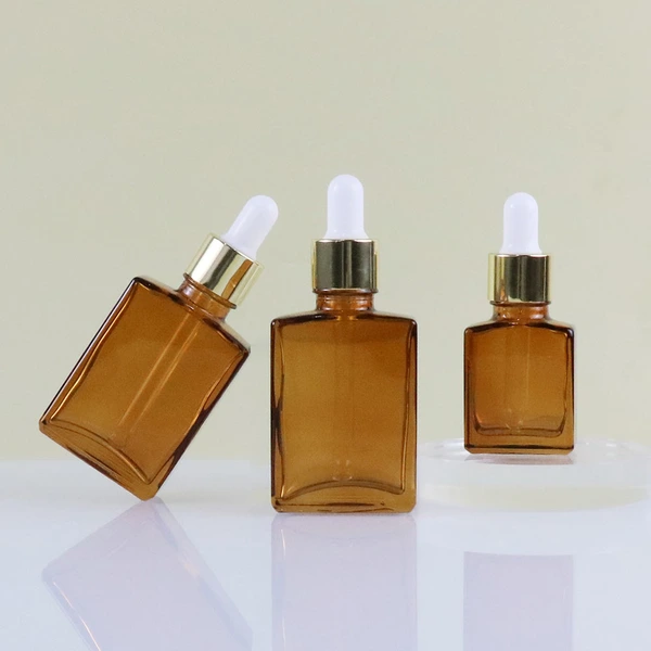 luxury glass skincare packaging lotion containers