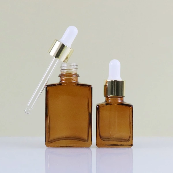 luxury glass skincare packaging lotion containers