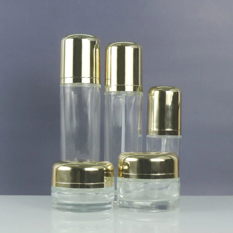 luxury glass skincare packaging