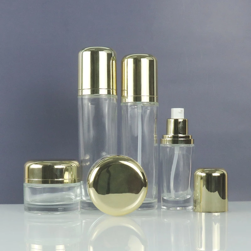 luxury glass skincare packaging