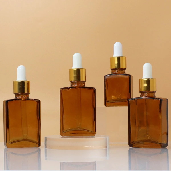 luxury glass skincare packaging