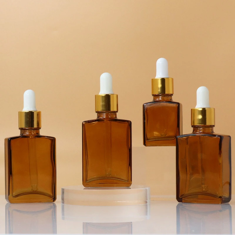 luxury glass skincare packaging