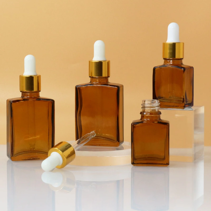 luxury glass skincare packaging