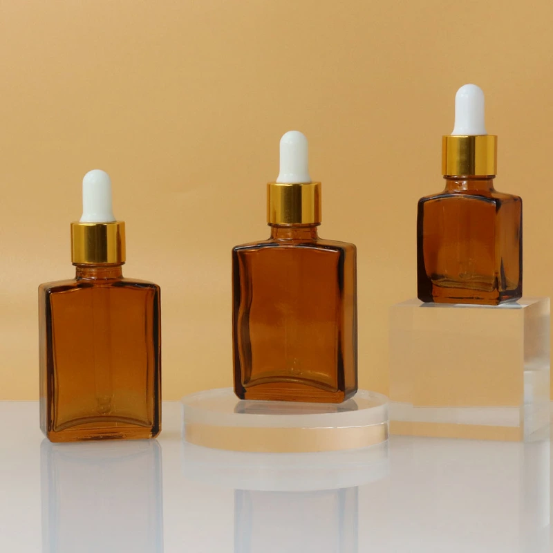 luxury glass skincare packaging