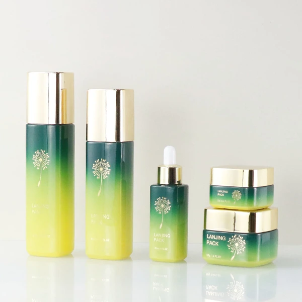 Wholesale Skincare Glass Bottle  Jar For Skin Care Products 