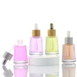 Hot sale empty custom glass body oil bottle  for skin care products