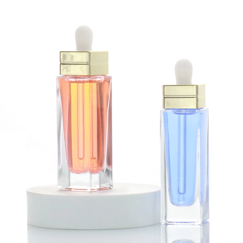 Wholesale  Essential Oil Bottle Cosmetic Glass Body Oil Bottle