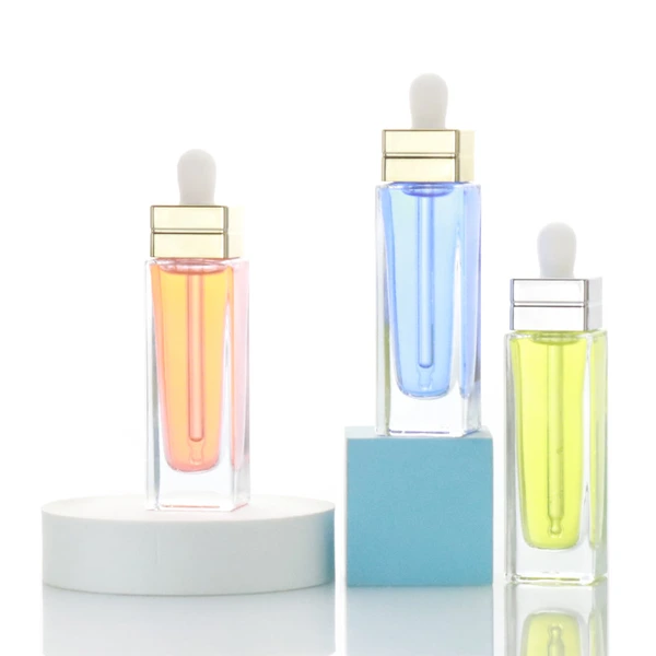 Wholesale  Essential Oil Bottle Cosmetic Glass Body Oil Bottle