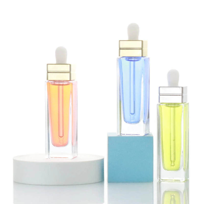 Wholesale  Essential Oil Bottle Cosmetic Glass Body Oil Bottle