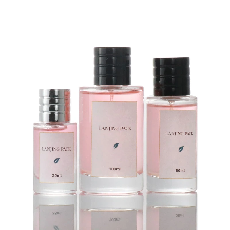 Wholesale thick bottom cosmetic  glass perfume bottle