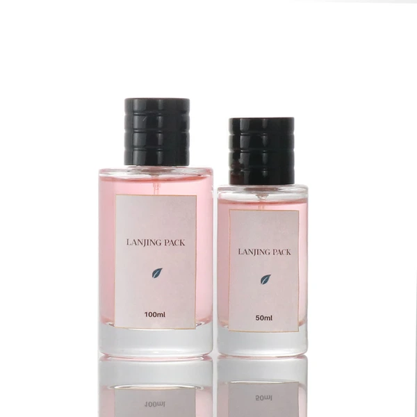 Wholesale thick bottom cosmetic  glass perfume bottle