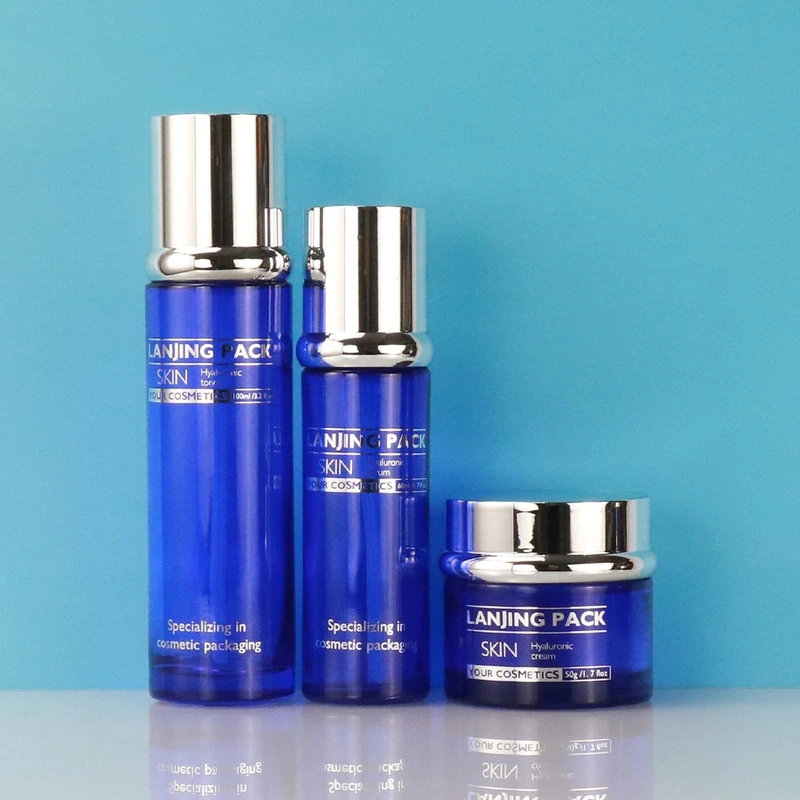 Hot sale bottles for skin care products glass packaging