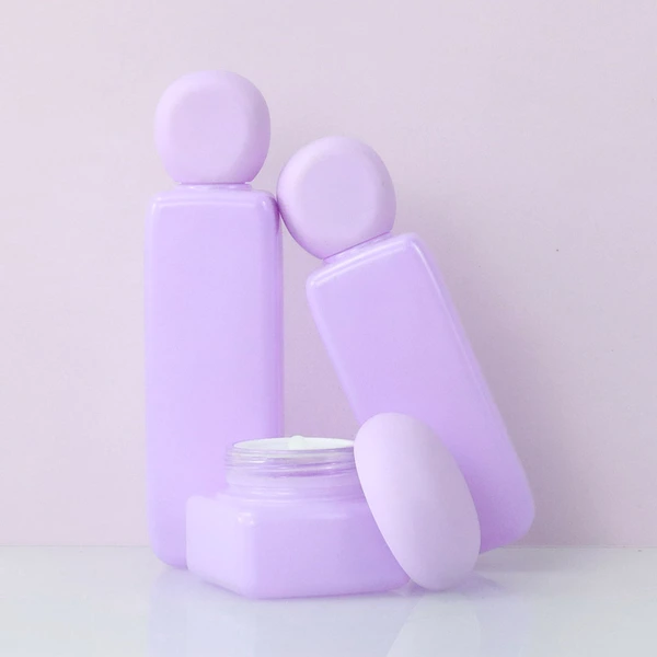 Hot selling glass bottle customized glass cosmetic skincare product