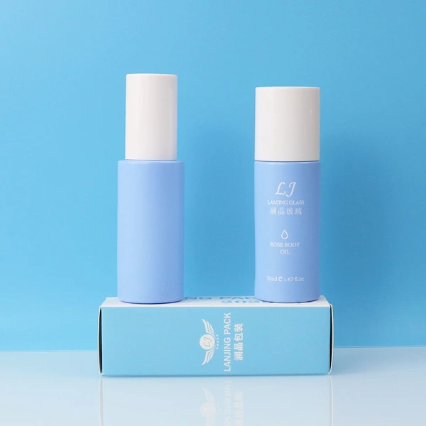 High-end Custom Print Lotion Bottle Packing Box
