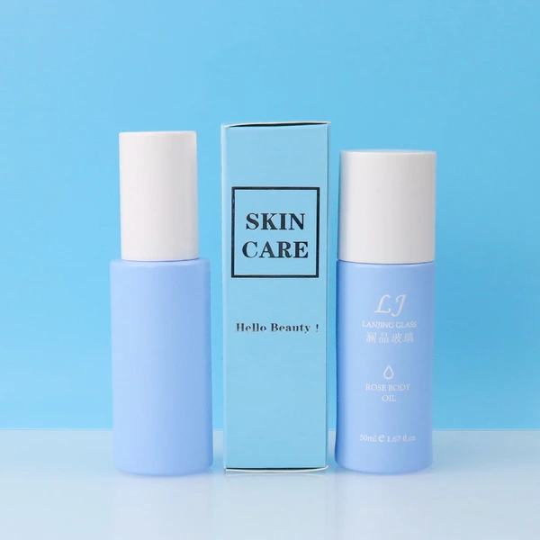 High-end Custom Print Lotion Bottle Packing Box