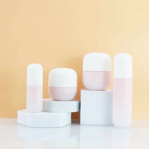 Wholesale Glass Skincare Set Glass Cream Jar Cosmetics Container