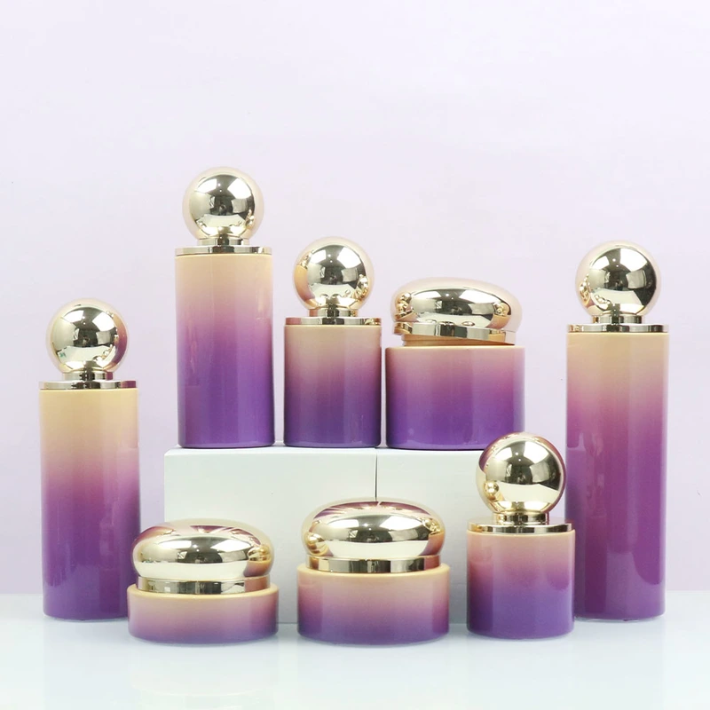 Hot sale custom 30ml glass cosmetic hair oil bottle packaging