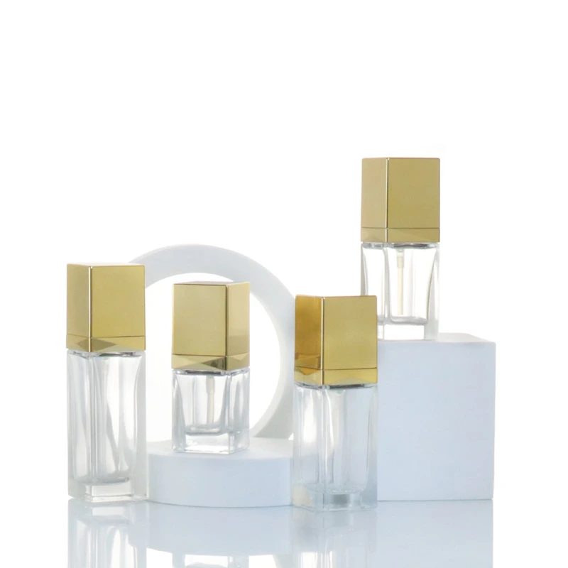 Luxury glass skincare packaging lotion bottle 30ml cosmetic bottle
