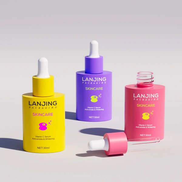 30ml essential oil glass dropper bottle for serum aroma perfume oil