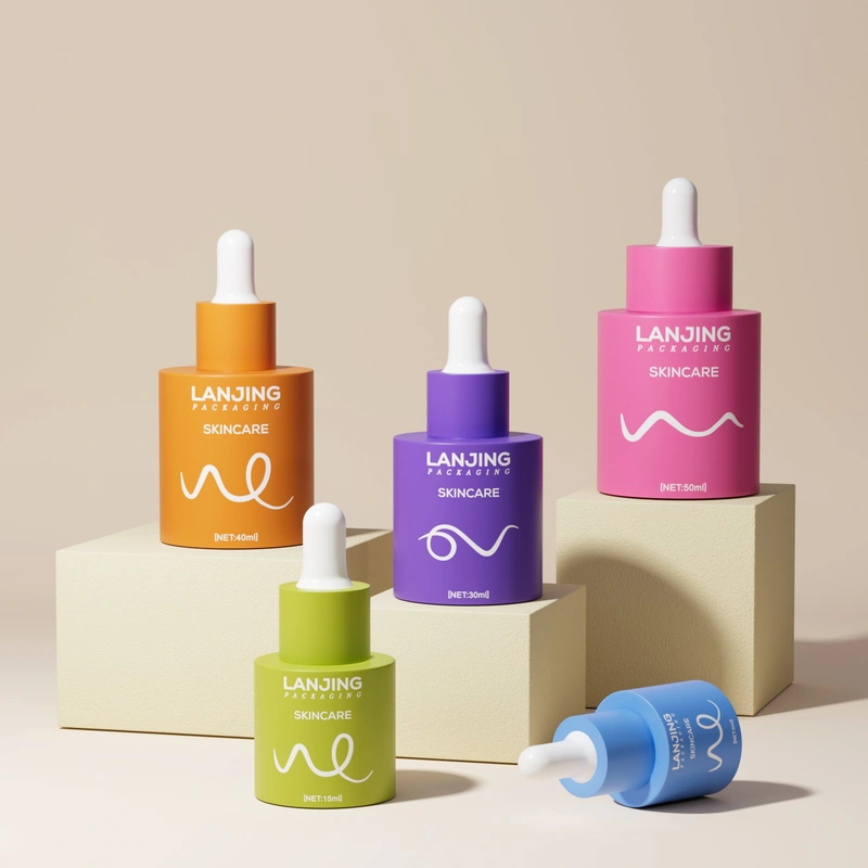 30ml essential oil glass dropper bottle for serum aroma perfume oil