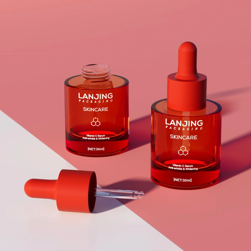 30ml essential oil glass dropper bottle for serum aroma perfume oil