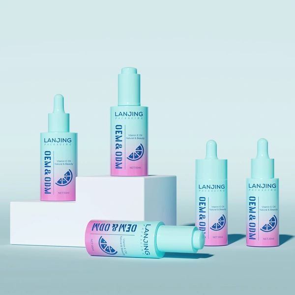 30ml essential oil glass dropper bottle for serum aroma perfume oil