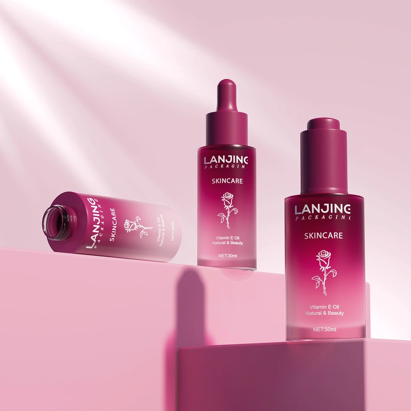 30ml essential oil glass dropper bottle for serum aroma perfume oil