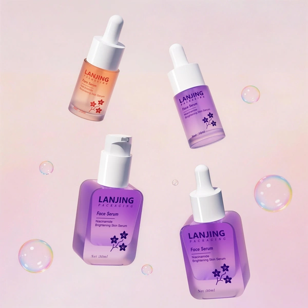 Glass Packaging for Skincare & Cosmetics