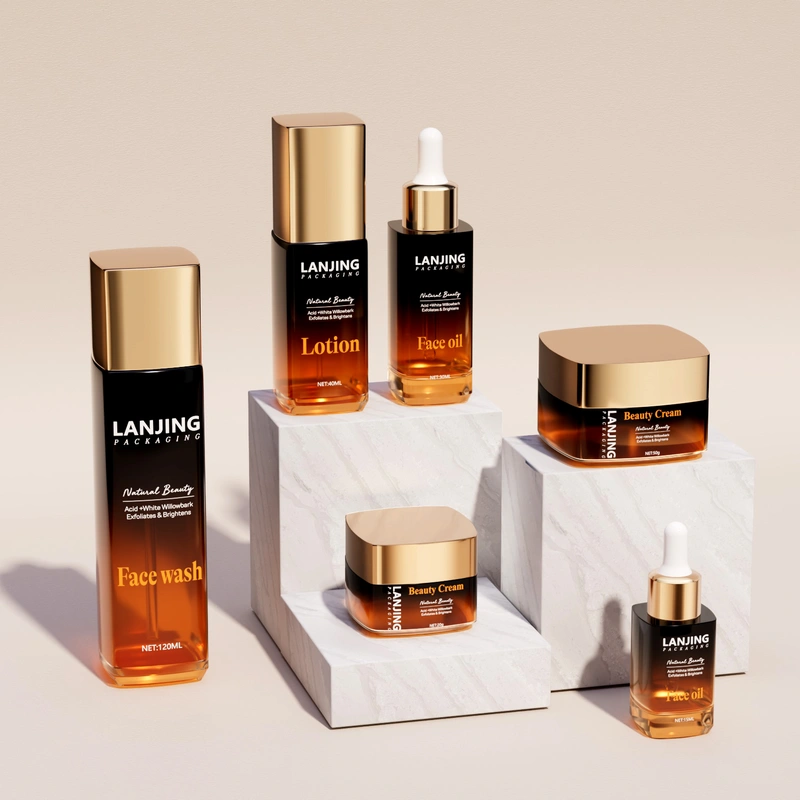 Glass Packaging for Skin Care  & Cosmetics