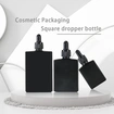 bottle black cosmetic essential  perfume bottle 