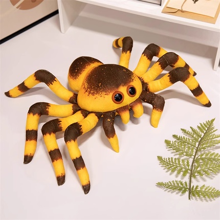 Custom Spider Plush Toy Manufacturer | Creative Stuffed Animal OEM Supplier | 25LH112