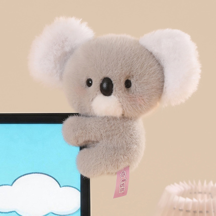 Cute Clip-On Animal Plush Toys with Built-in Clip | Soft Hanging Stuffed Animal Doll OEM Supplier | 26LH501