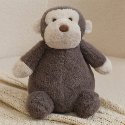 Cute Chubby Sitting Animal Plush Toys | Soft Stuffed Monkey Dog Koala Pig Cow Penguin Plush Dolls for Kids, Gifts & Custom Plush Manufacturing | 26LH605