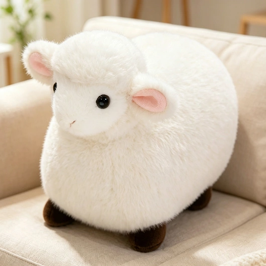 Custom Chubby Sheep Plush Toy Manufacturer | Cute Lamb Stuffed Animal OEM Supplier | 26LH803