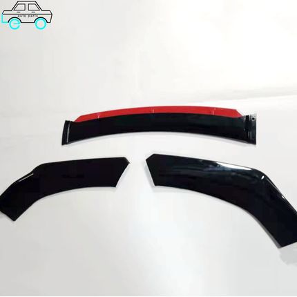 Leo Auto Parts Supply Factory Price Universal Front Bumper Lip for all Sedans Car Hatchback 