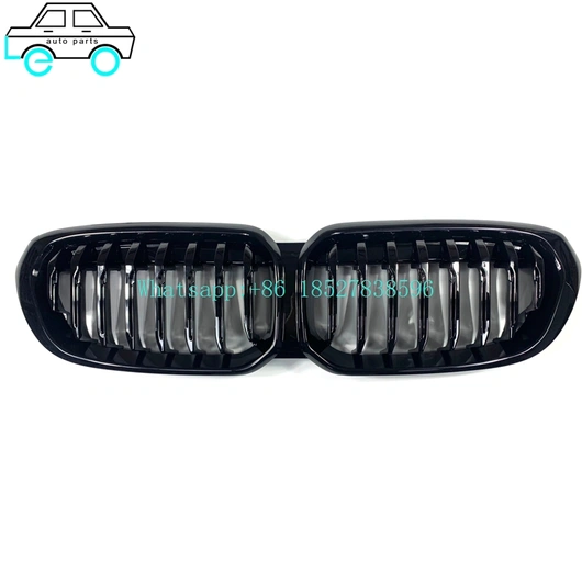 Leo Auto Parts Supply Factory Price Grilles For BMW 1 Series  F52 20+ Single line Gloss Black/Glossblack