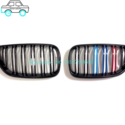 Leo Auto Parts Supply Factory Price Grilles For BMW 2 Series F22,F23 2014-2016 Double Line tricolor/M colour