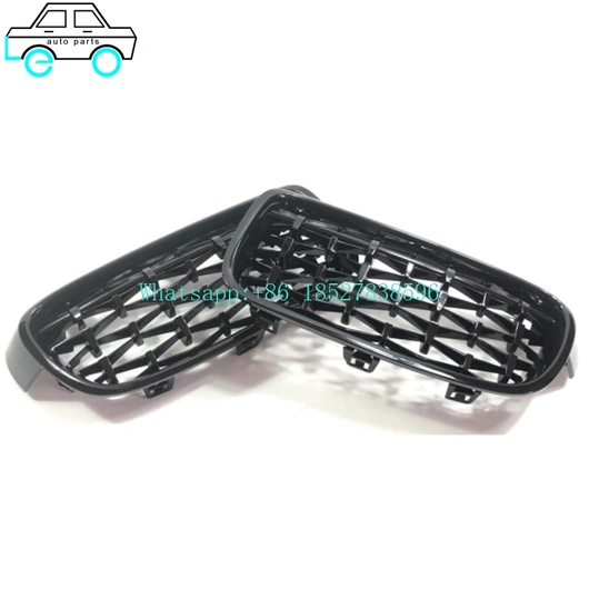 Leo Auto Parts Supply Factory Price Grilles For BMW 3 Sreies F30 12-19 All black starry sky/ALL BLACK