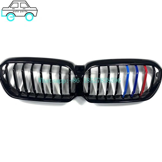 Leo Auto Parts Supply Factory Price Grilles For BMW 5 Series G30 20+ Single line three colors/THREE COLOR