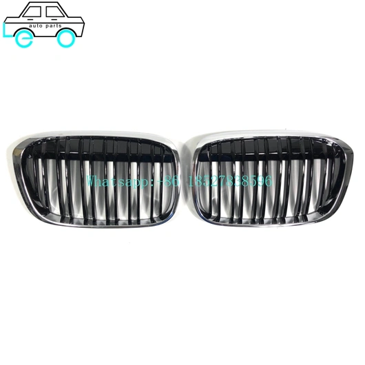 Leo Auto Parts Supply Factory Price Grilles For BMW X1 Series F48 15+ Double wire plating/CHROME