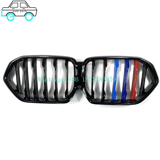 Grilles For BMW X6 Series G06 20+ Single Line Three Colors 